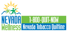 Nevada Tobacco Quitline Logo activate to go to home